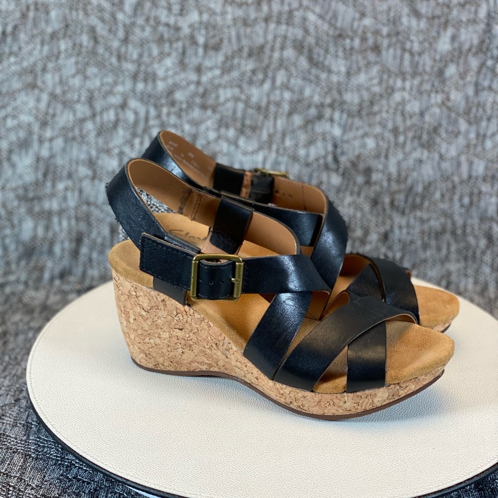 Clarks Elements Wedge Platform Sandal Women's 9 M - image 1